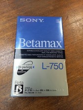 Sony Betamax L-750 Video Tape