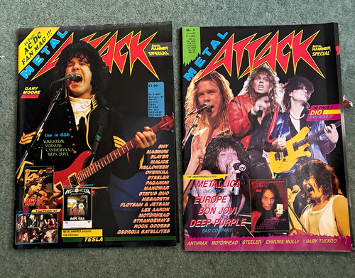Metal attack early editions - early,