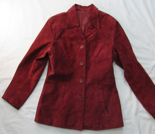 Size vintage burgundy - -,