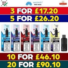 Hayati Pro Max Refill Pods | Hayati Pro Max Plus Pods | 20mg | Replaceable Pods