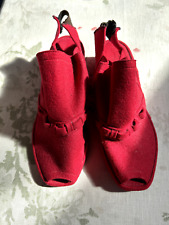 1940s CC41 Utility felt shoes