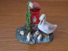 The Leonardo Collection Countryside Friends 1998 Figurine Ducks Letters Only