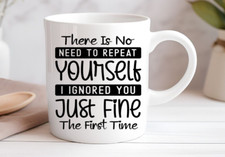 Need repeat yourself - no, to