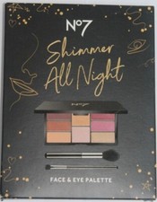 No7 shimmer all night face and