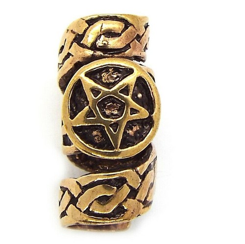 Pentagram occult viking beard - viking,