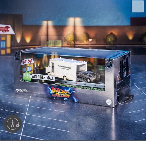 Hot wheels back the future - hot,