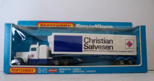MATCHBOX SUPERKINGS K-31 PETERBILT REFRIGERATION TRUCK VERY NEAR MINT BOXED 1981