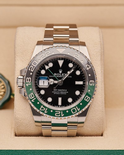 Rolex gmt master - ii, 126720grnr