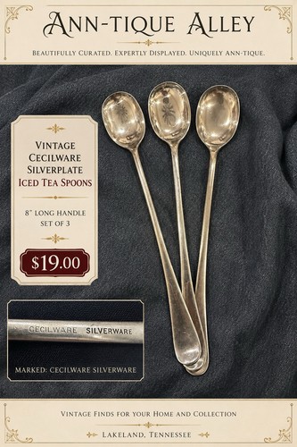 Vtg cecilware silverplate - vtg,