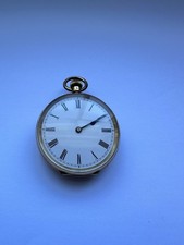 Antique 18k Gold Pocket Watch – Roman Numerals – Engraved Presentation Xmas 1901