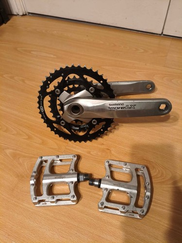 Shimano deore crankset and - shimano, lx