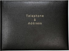 Esposti Telephone & Address Book | 26 Step Alphabetical Index | Multi Entry Opt