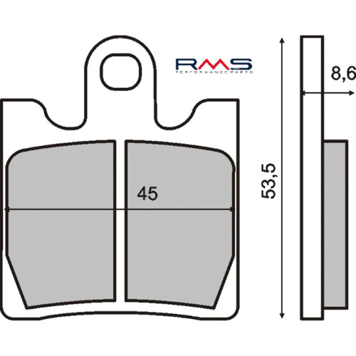 Rms pair organic front - of,