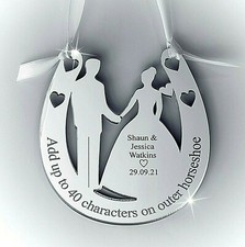 Personalised Wedding Horseshoe