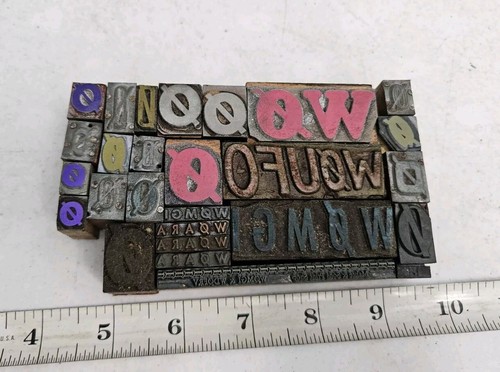 Vintage letterpress printing - letterpress,