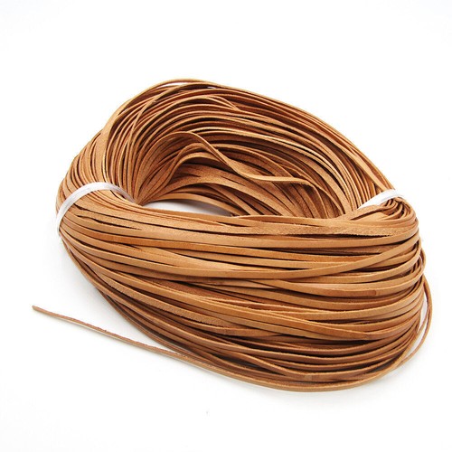 3mm flat cow real leather - cow, high