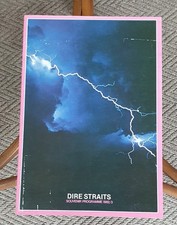 Dire Straits Lover Over Gold Concert Tour Programme 1982 1983 with ticket