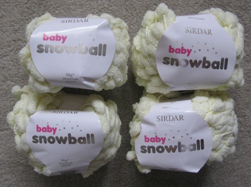 Sirdar baby snowball yarn x - 4,