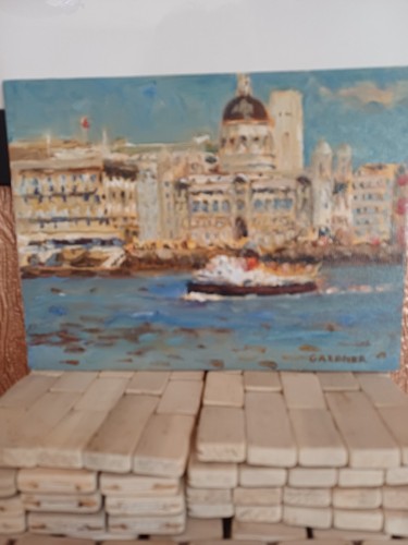 Original oil painting - oil, board