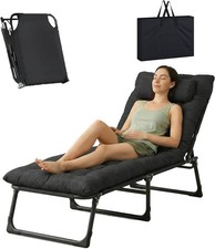 Folding sun lounger bed - sun,