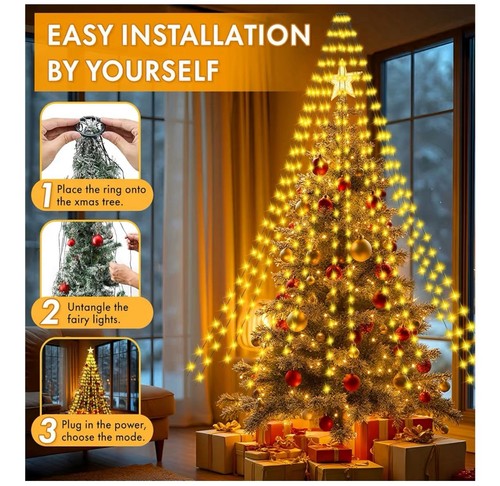 Twinkle star christmas tree - star,