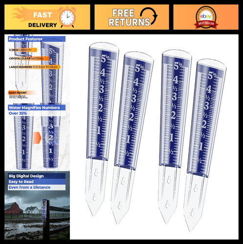 Inch rain gauge easy - rain,