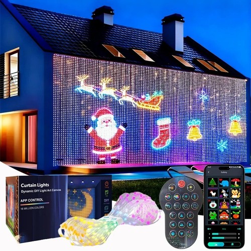 Smart led curtain - led, light