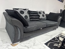 Grey Pattern Sofa