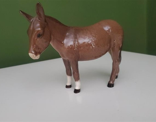Beswick donkey vgc high - donkey, 4.5"