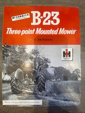 B-23 McCormick International Harvester IH 3 Point Mounted Mower 