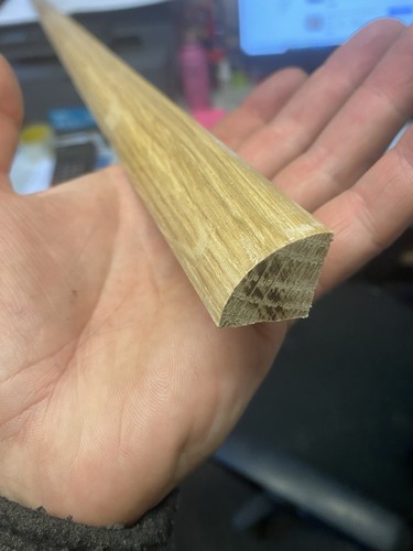Oak solid hardwood - hardwood, quadrant