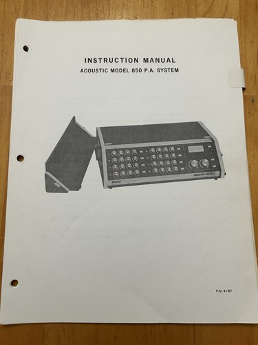 Instruction manual for - instruction,