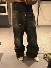 Dsquared Loose Fit Jeans Size