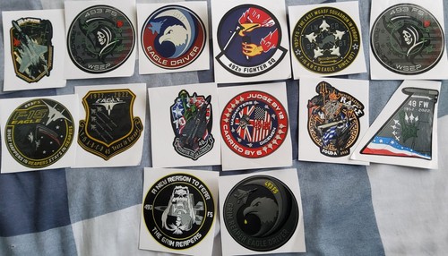 Air force small stickers - 14,