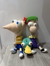 Phineas, Ferb & Perry The Platypus Plush Toys