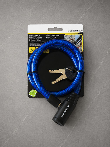 Dunlop cable lock bike - cable,