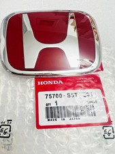 For Honda Civic Type R Accord  EP2 EP3 75700-S5T-E01 Emblem Badge RED  2003-2019
