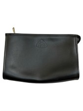 Maybach black leather - leather, zip