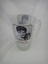 Elvis Presley Pint Glass With Handle (Frosted Glass) 672g (Heavy)