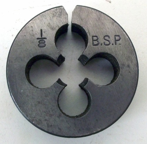 Bsp die hss plumbers - 1/8", hss;