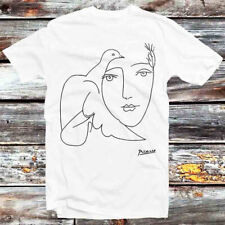 One Line Picasso Fearless Art Drawing T Shirt B856