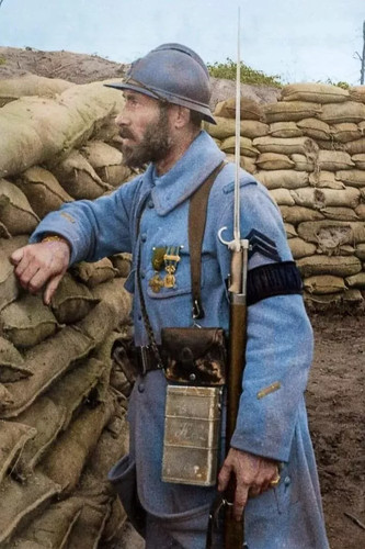 Photo ww1 french - ww1, soldier
