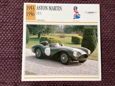 Aston Martin DB3S,  1953, 1956,  Competition Class Car, G.B.,Collectors Card