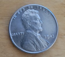1943 PDS Steel Penny WWII
