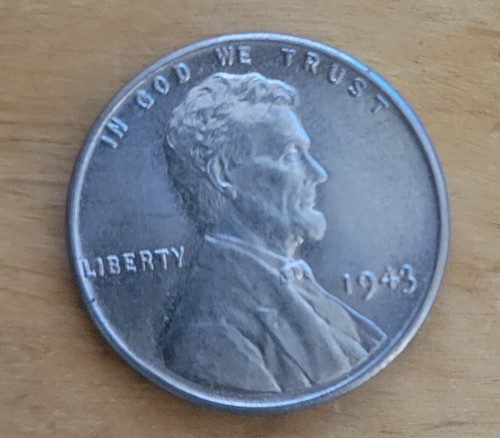 1943 pds steel penny - 1943,