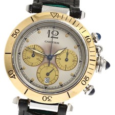 Cartier pasha chrono - cartier, 38