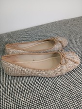 Ladies TU Beige Flat Shoes