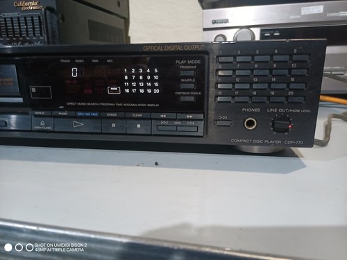 Sony cdp 770 - sony, cdp-770