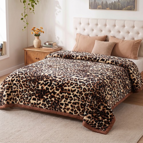 Heavy weight leopard print - leopard,