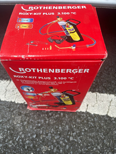 Rothenberger roxy kit plus gas - rothenberger, roxy-kit